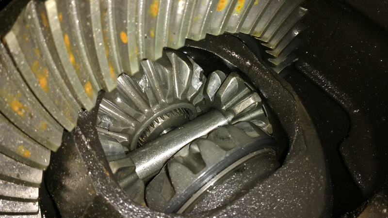 Parts car diff